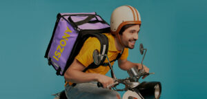 Platformalapú ételfutárkodás