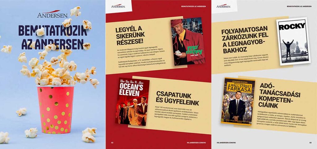 Andersen Adótanácsadó filmes bemutatkozó